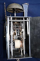 Museale Comtoise treize-pieces mit arabischen Zahlen