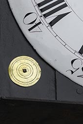 Comtoise-Uhr mit großer Sonnenspange und 2 Glocken