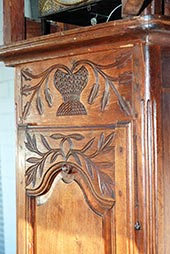 Comtoise auf Füßen - mit orig. Gehäuse