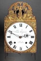 Comtoise auf Füßen - mit orig. Gehäuse