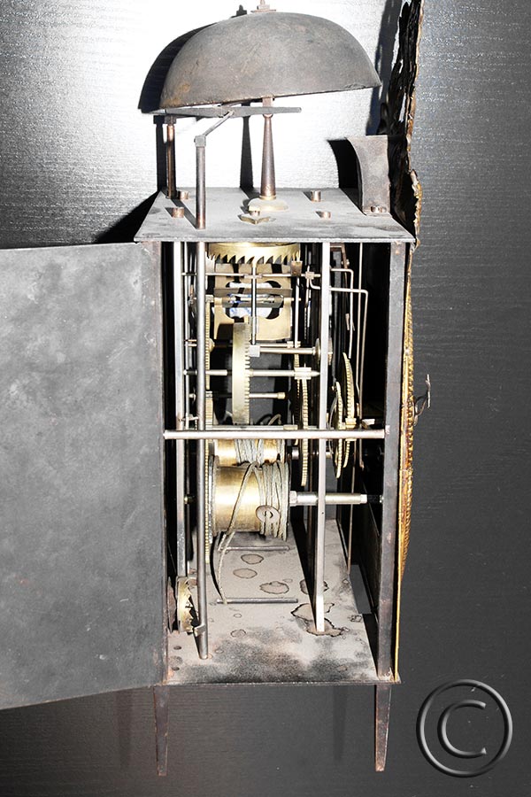 Comtoise auf Füßen - mit orig. Gehäuse