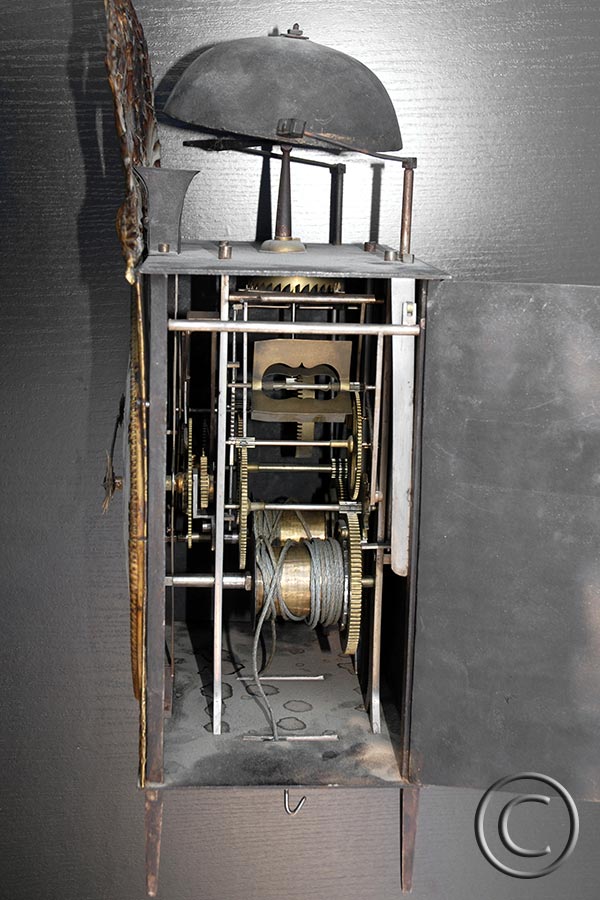 Comtoise auf Füßen - mit orig. Gehäuse