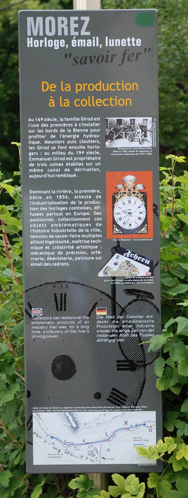 bienne girod horloge chemin morez